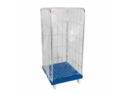beschermhoes,v. rolcontainer,HxB 1650x730mm,v. rolcontainer,helder