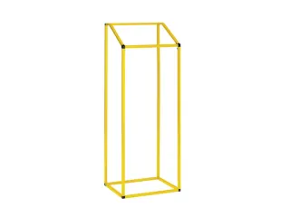 Afvalverzamelaar Groot Volume 1835x630x540mm 1000 Liter Ral1023 - 1
