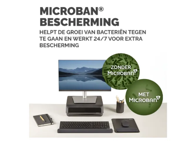 Polssteun Fellowes Breyta zwart