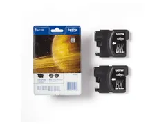 Inktcartridge Brother LC-1100BK2 zwart 2X