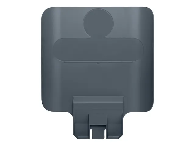 Paneel Rubbermaid Slim Jim Recyclestation voor label grijs