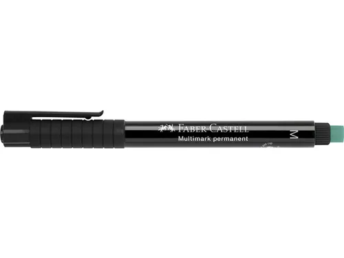 Marker Faber-Castell Multimark permanent M zwart