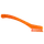 Hygiene 4401-7 precisieborstel oranje extra harde vezels 205mm