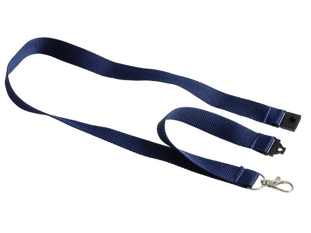 Badgekoord Europel donkerblauw