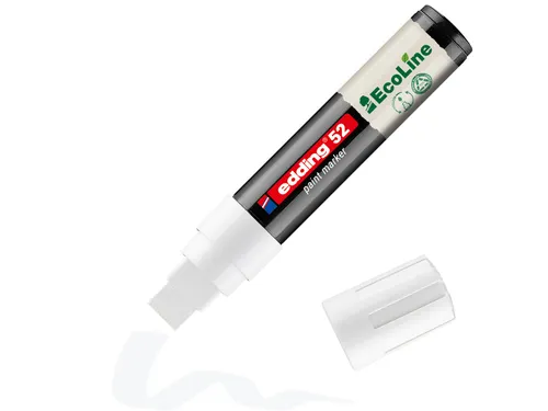 Paintmarker edding 52 EcoLine op waterbasis 4-15mm wit