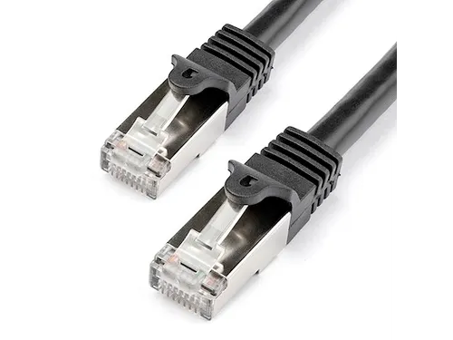 Cat6 patchkabel 1 Meter Zwart snagless gigabit netwerkkabel