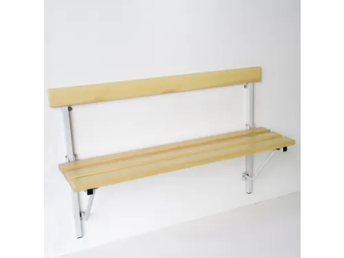 klapbank,HxLxD 780x1200x380mm,houten lijst,frame staal RAL7035
