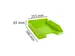 Brievenbak COMBO MID I glossy anijsgroen