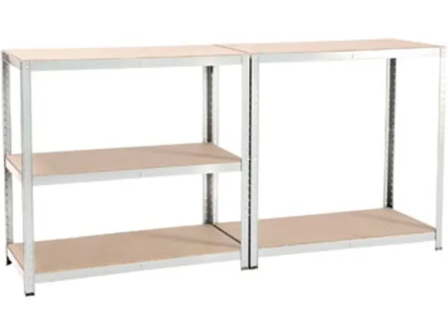 Rek Strong Gegalvaniseerd 175kg 176x120x40cm 5 Legborden