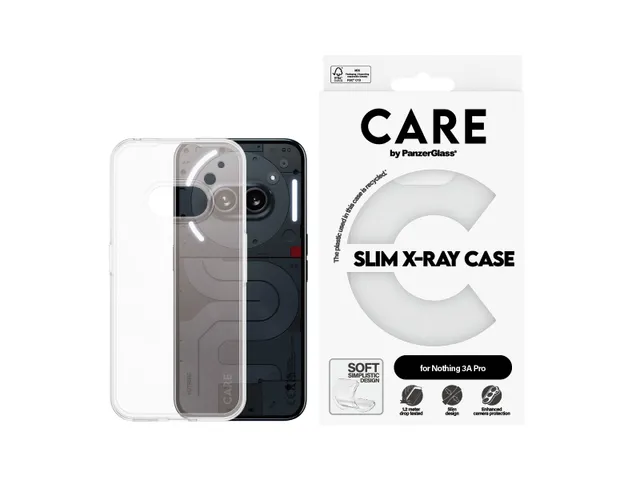 PanzerGlass CARE by X-Ray Case Nothing 3A Pro, Hoes, Nothing, No