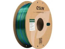eSUN 3D printer Filament ePLA-Silk Candy 1,75mm Blauw/Groen 1kg