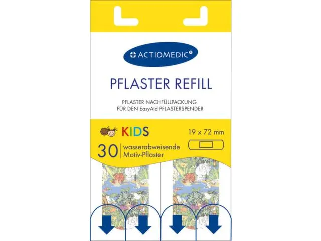Reservevulling,V. Pleisterdispenser,30X Waterafstotend