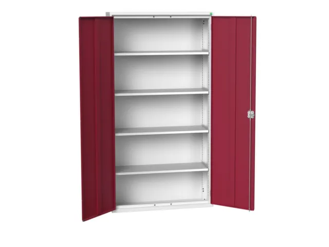 universele kast,HxBxD 2000x1050x350mm,4xStalen bodem,draaigrendelslot