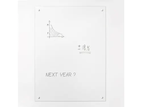 Glasbord Naga 90 x 120 cm Transparant