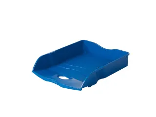 Brievenbak HAN Re-LOOP A4/C4 stapel- en nestbaar, blauw 100% gerecycle - 1
