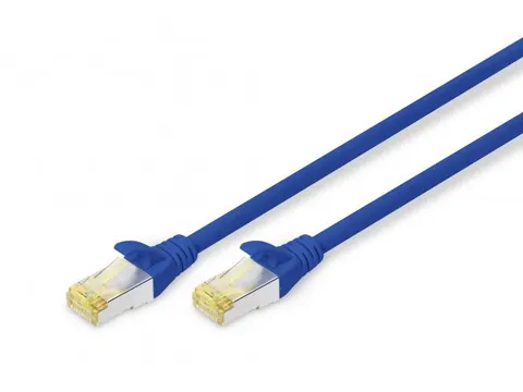 CAT 6A S-FTP patchkabel Cu LSZH AWG 26/7 Lengte 10m Blauw