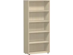kantoorstelling,HxBxD 1810x800x400mm,4xhouten vloer,5ordnerhoogtes