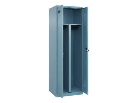 PBM-locker,HxBxD 1850x600x500mm,2vak,vak B 300mm,draaigrendel