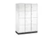 armoire multicases grand volume,HxlxP 1950x1220x500mm,3x4compartiments