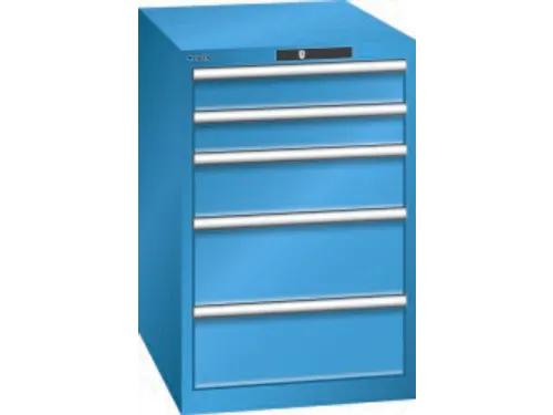 Ladenkast Hxbxd 850x564x725mm 5laden 75kg Codeslot Afwerking Ral5012