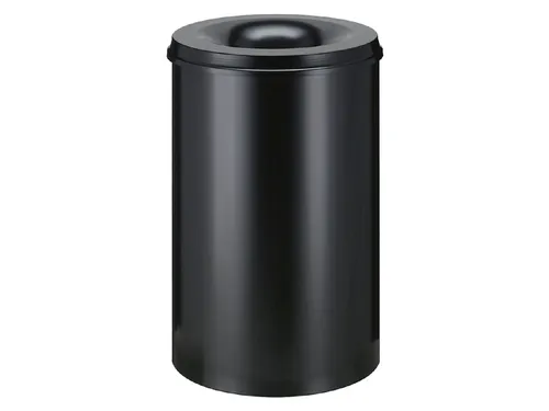 Papierbak met Vlamdover 110 liter 470mm x 72cm Zwart