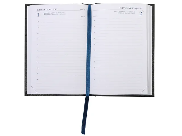 Agenda 2027 Ryam Memoplan 1 Mundior 1dag/1pagina zwart