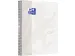 School Touch bloc spirale, ft A4, 140 pages, ligné, gris