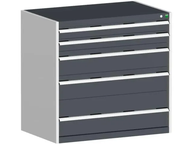 Armoire À Tiroirs Coloris De Couvercle Tablette Façade Ral3004