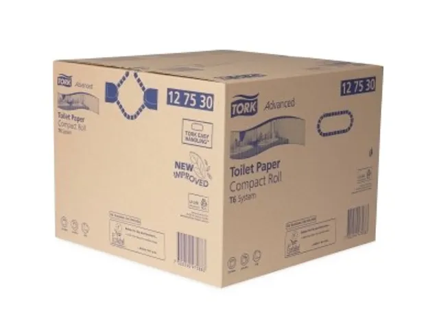 Tork Advanced Compact T6 Toiletrol 2-laags 100 Meter Wit