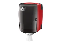 Tork 659008 Performance Centerfeed M2 Rol Dispenser Zwart Rood