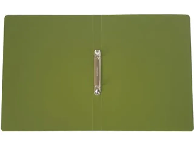 Nature ringmap voor A4 PP 2 ringen 16 mm kaki groen