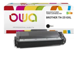 Toner OWA alternatief tbv Brother TN-2510XL zwart