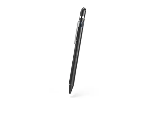 Stylus tablet pen ultrafijn 1.5mm rubberen punt Hama Pro zwart