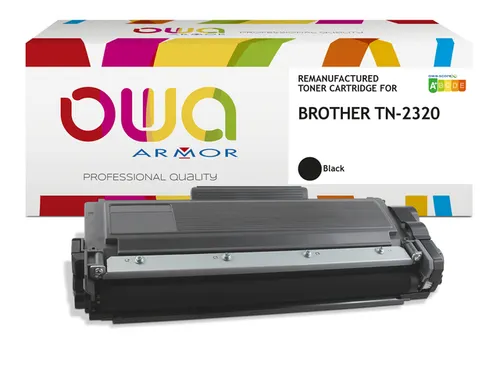 Toner OWA alternatief tbv Brother TN-2320 zwart jumbo