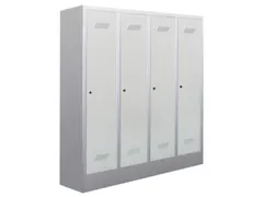 lockerkast v. kinderen,HxBxD 1600x1230x500mm,RAL7035,front RAL7016