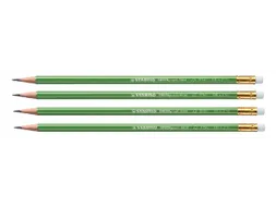 Potlood Stabilo Greengraph Hb Met Gumtip