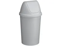 Afvalbak Twinga Swingdeksel 45 Liter Grijs