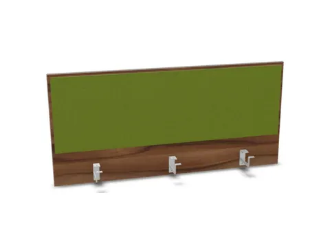 opzetpaneel bureau aanbouw achter NP-tiepolo nut BN7048-groen 1200mm