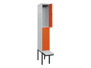Dubbeldekse dekenkist,HxBxD 2120x300x815mm,1x2vak.,vak B 300mm - 2