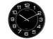 Pendule murale Unilux Mega Ø57,5cm noir