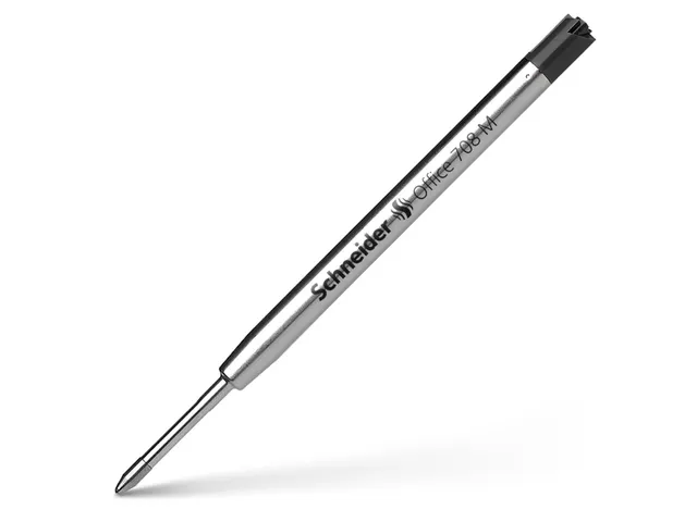 Recharge stylo bille Schneider 7081 Jumbo pour Parker Medium noir