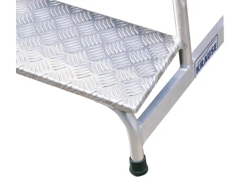 Montagetrap Aluminium H 0 2M 1Trede Incl. Platform Treden Traanplaat
