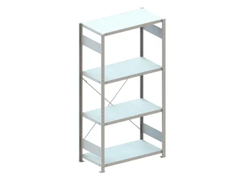 magazijnstelling,grondveld,HxBxD 2000x1056x536mm,vakl. 150kg