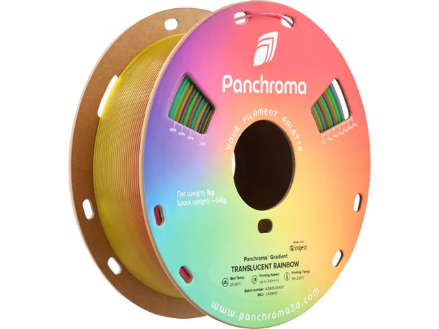 PLA Gradient Translucent 1,75mm Rainbow 1kg Panchroma 3D Filament