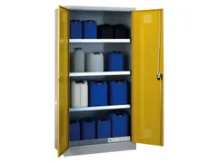 milieukast,v. aquatox. stoffen,HxBxD 1950x1000x500mm