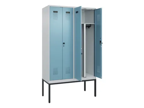 PBM-locker,HxBxD 2120x1200x500mm,4vak,vak B 300mm,draaigrendel