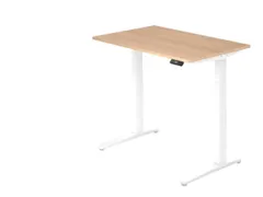 Elektrisch in hgte vst. zit-sta-bureau,HxBxD 650-1290x1200x800mm