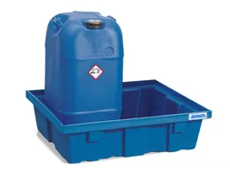 PE-opvangbak,v. 2x60l vat,opvangvol. 60l,HxBxD 300x645x795mm