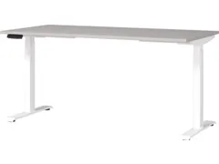 Elektrisch ihv bureau,HxBxD 720-1200x1600x800mm,blad decor kasjmier