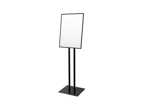 Verlicht Menustandaard LED Slide In A2 Zwart